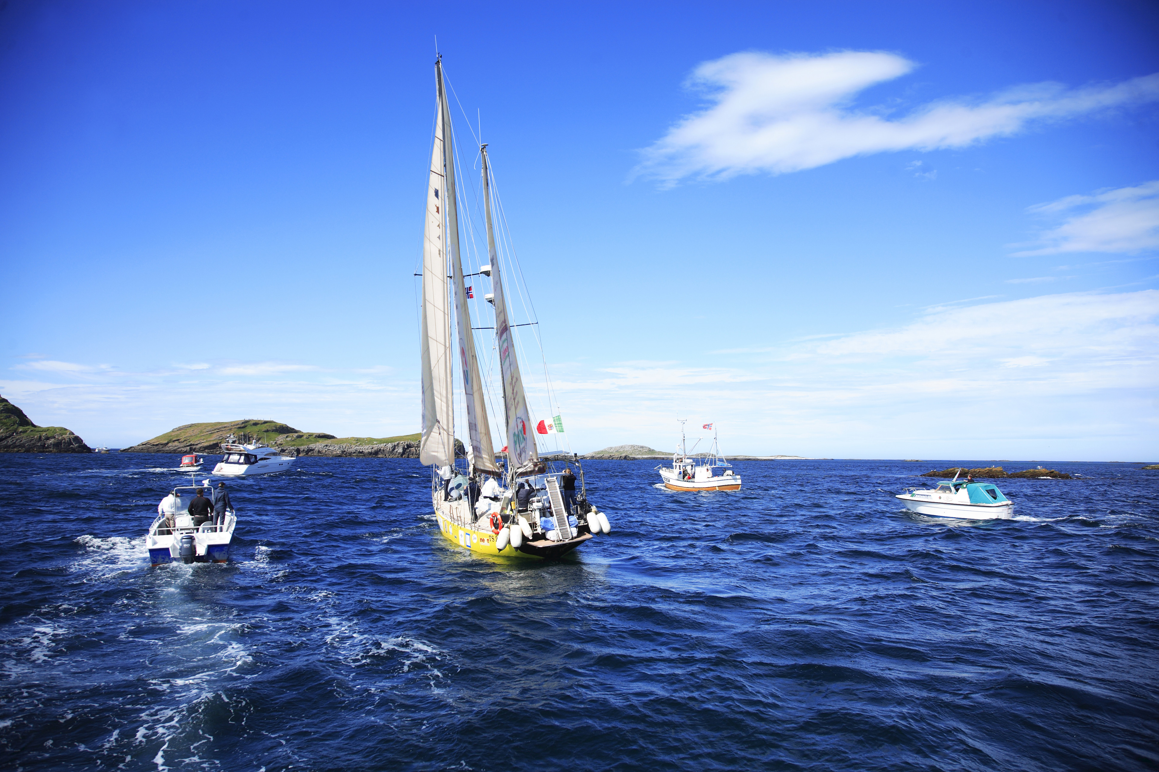 Arrivo in Norvegia
