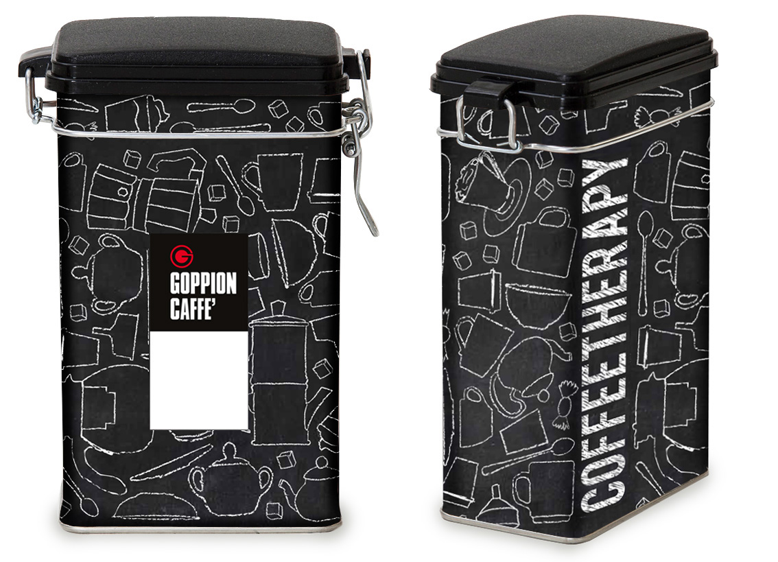 Confezione latta coffeetherapy