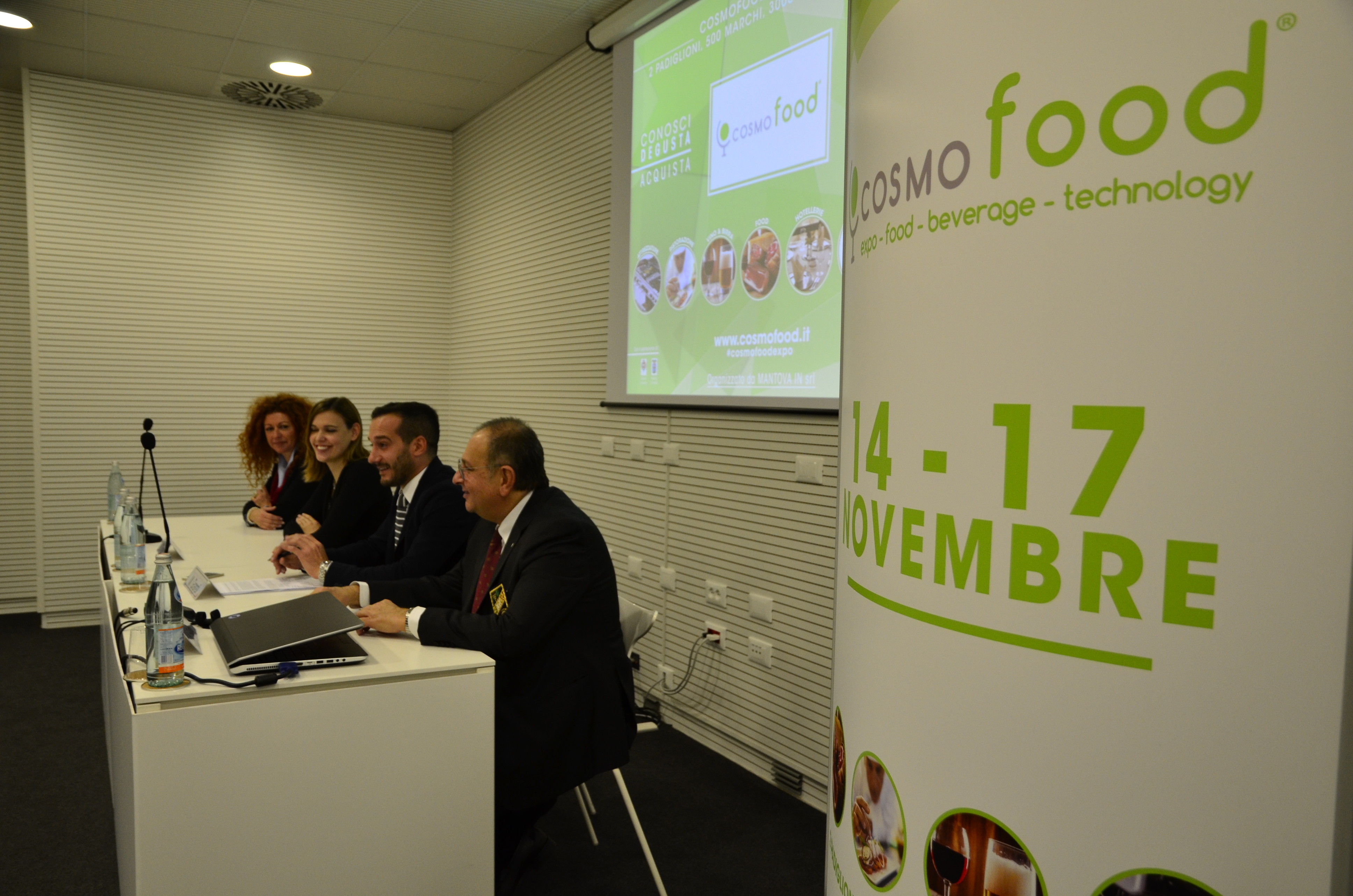 conferenza stampa presentazione Cosmofood 2015