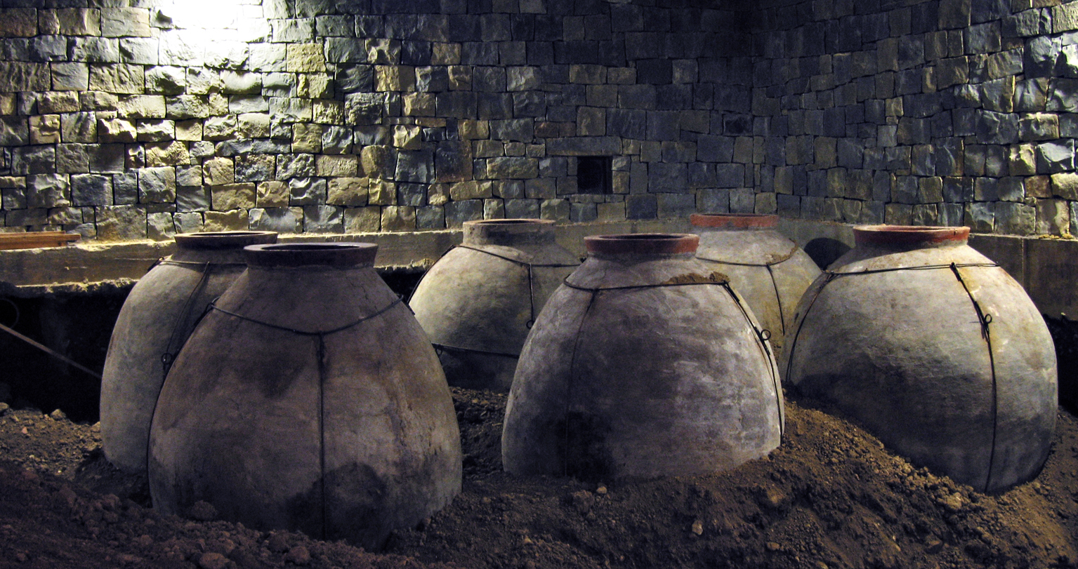 Gravner interramento anfore foto A.Barsanti