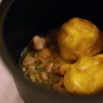 Gnocchetto di non patata Gnocco di zucca 100% cotto a spremuta per 5 ore al ragù di carni bianche