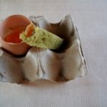 Finto uovo con pastinaca