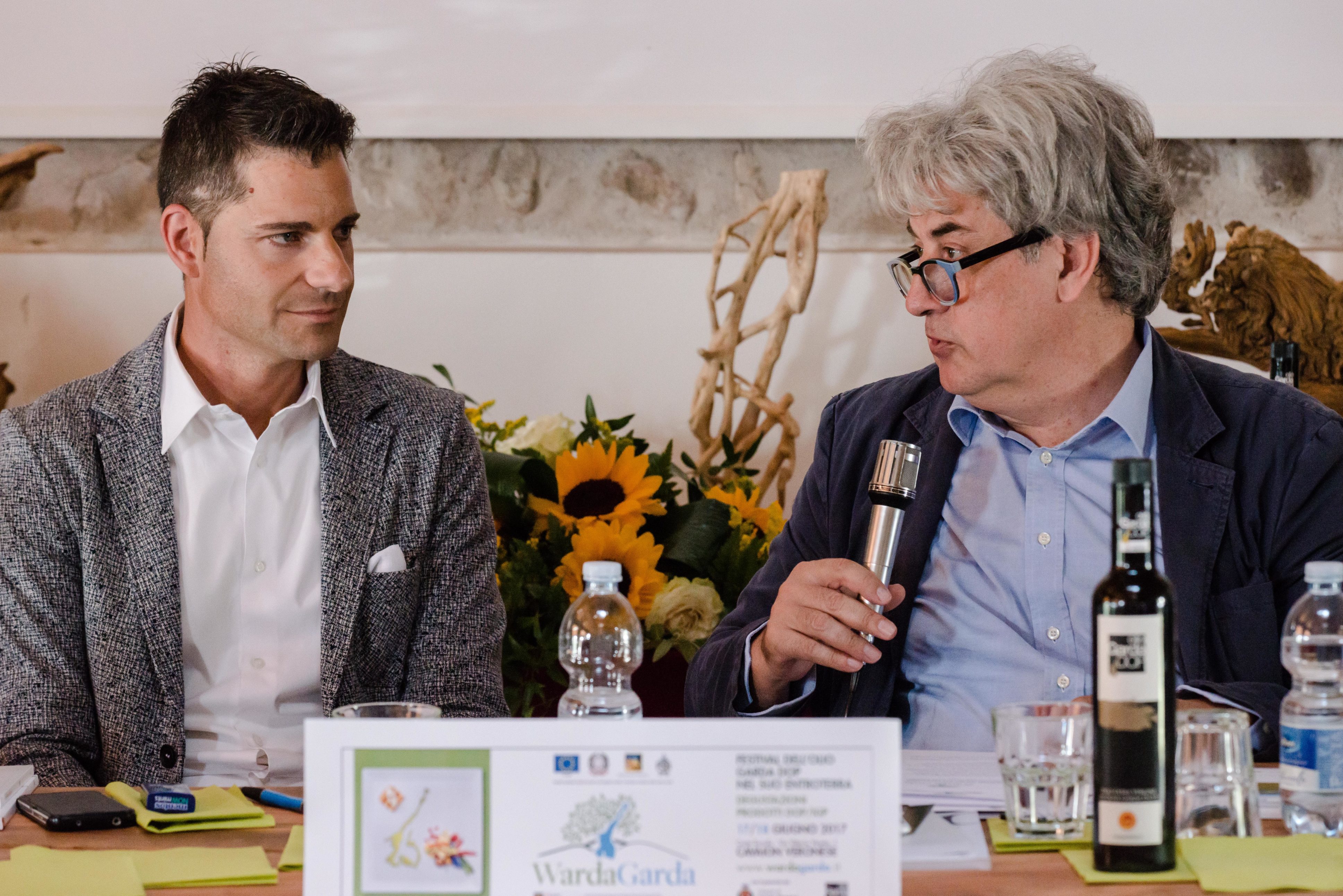 Andrea Bertazzi e Luigi Caricato | Convegno Olio Garda DOP