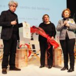 luigi Caricato, Sabrina Tremonte (sindaco di Cavaion Veronese) e Laura Turri (Vicepresidente del Consorzio)