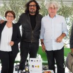 Da sx a dx: Laura Turri, Alessandro Borghese, Luigi Caricato