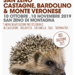 Locandina San Zeno Castagne, Bardolino e Monte Veronese