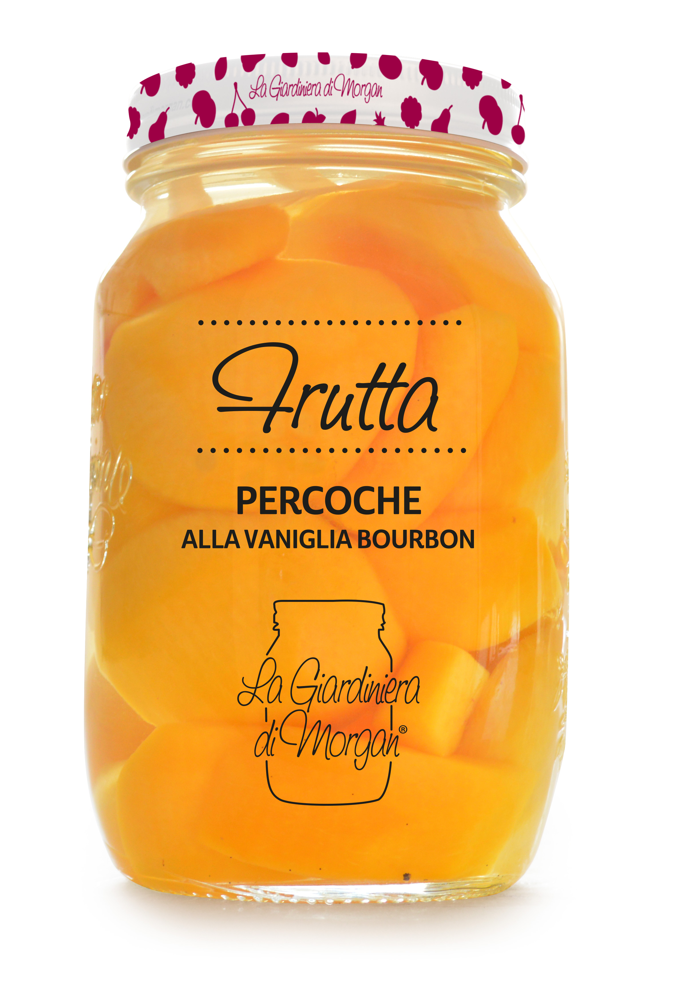 percoche alla vaniglia bourbon