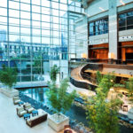 modern hotel lobby